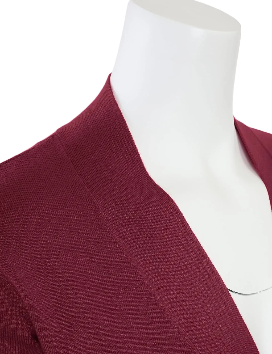 3/4 Sleeve Solid Open Bolero Cropped Cardigan for Women (S-3XL)