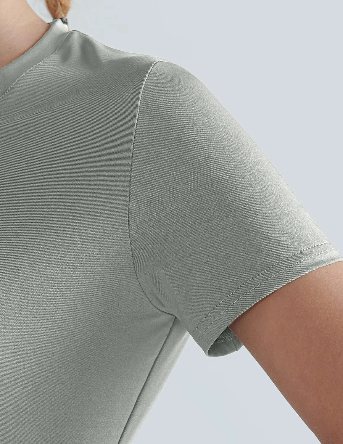 5 Pack: Women's Dry Fit Short Sleeve T Shirts, Athletic Workout Tee Tops for Gym Yoga Running