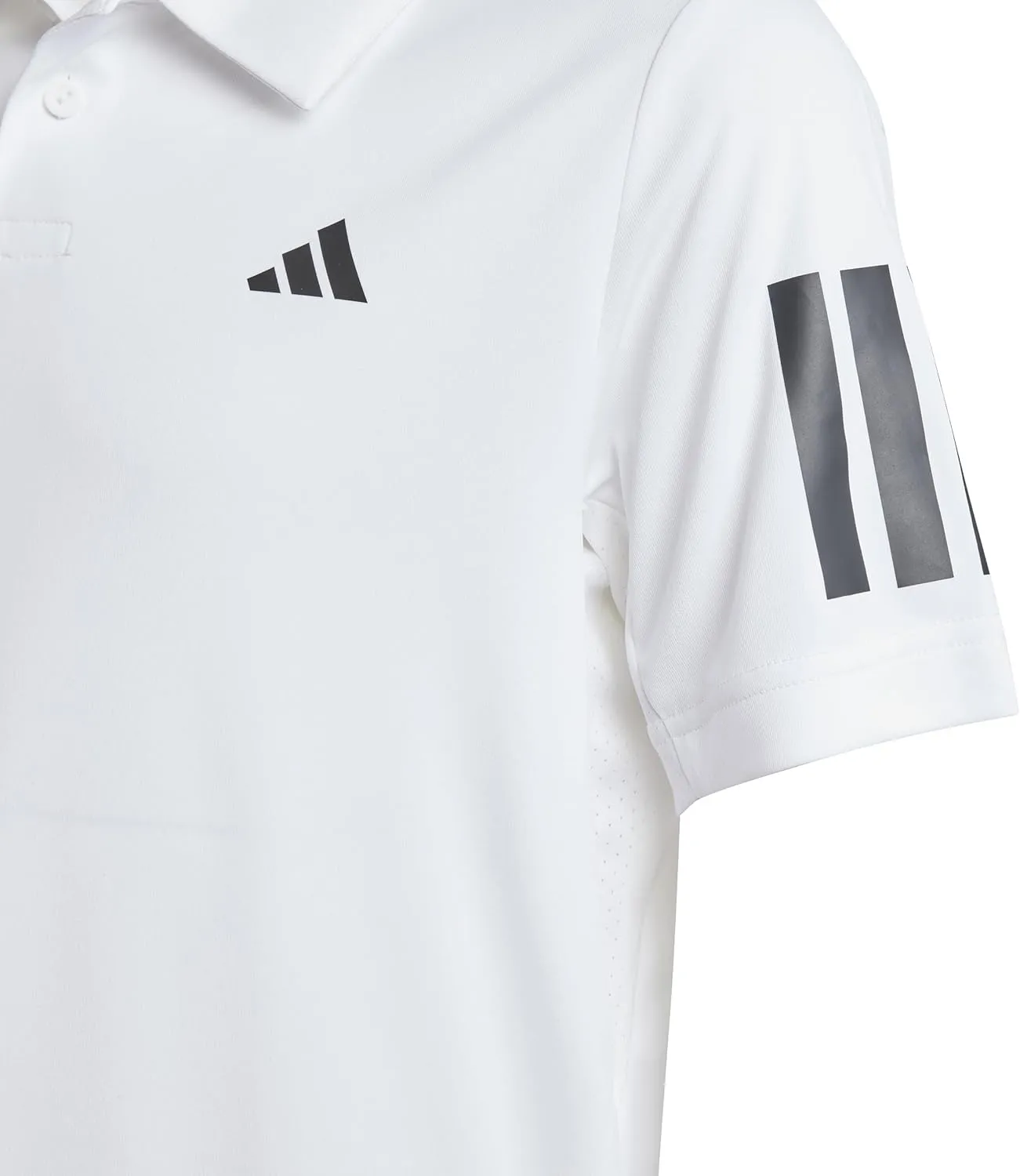 adidas Boys' Club Tennis 3-Stripes Polo Shirt