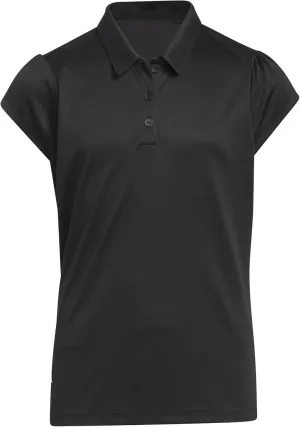adidas Girls' Performance Short Sleeve Golf Polo Shirt