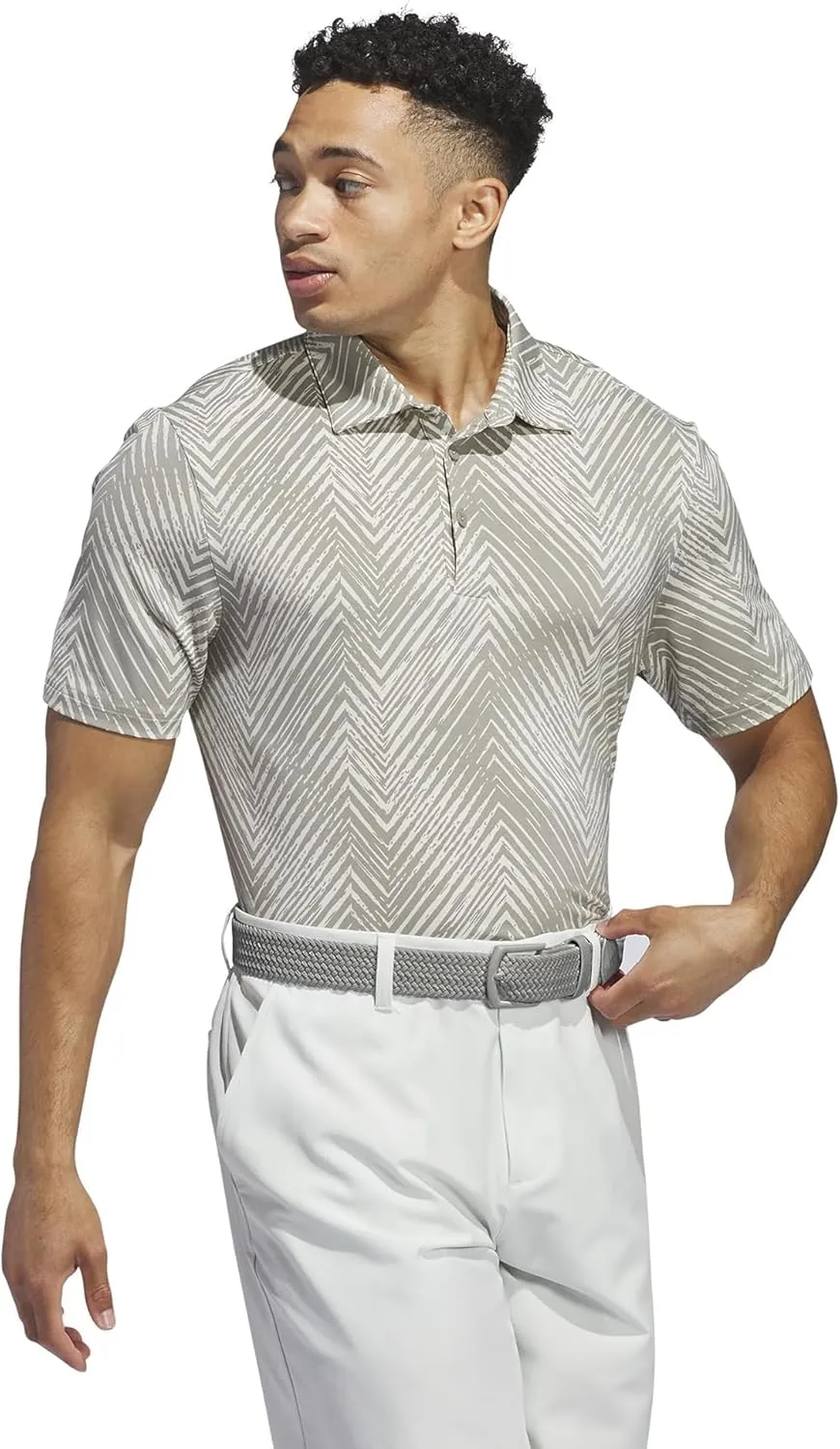 adidas Men's Ultimate365 Allover Print Golf Polo Shirt