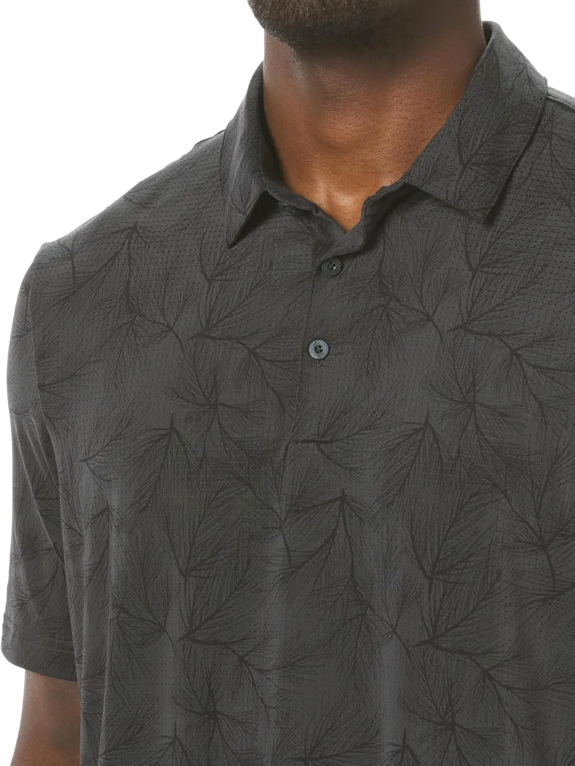 adidas Men's Ultimate365 Mesh Print Polo Shirt