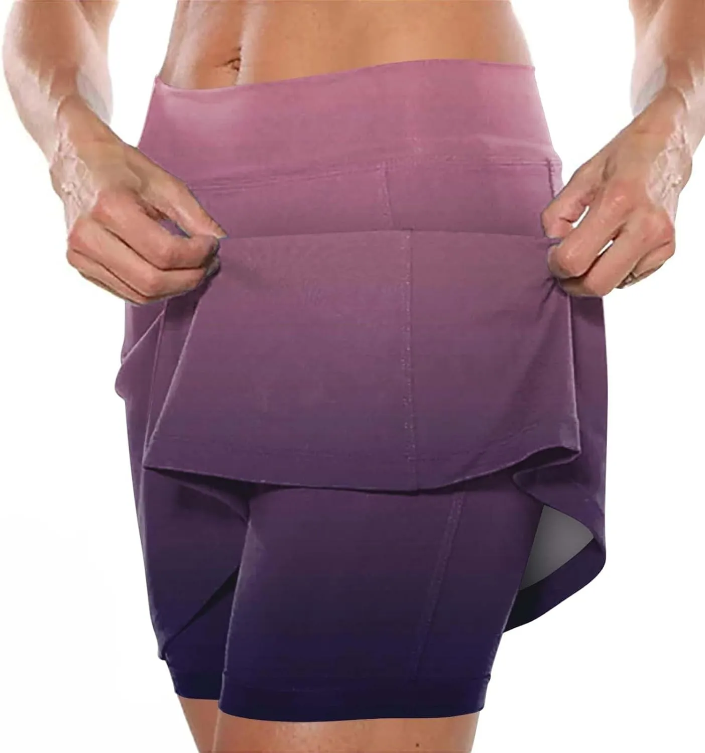 aihihe Pleated Skirts for Women Long Length Golf Shorts for Woman 5 Bike Shorts Women Plus Size