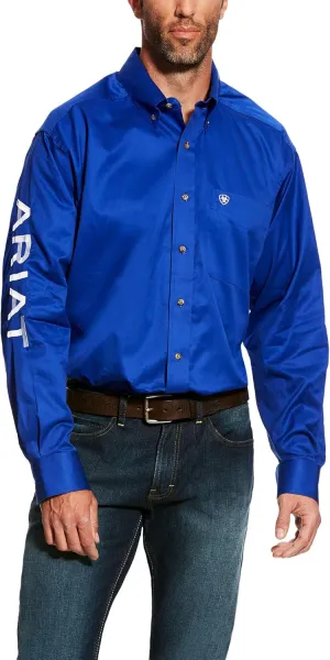 ARIAT Men's Team Logo Twill Classic Fit Shirt