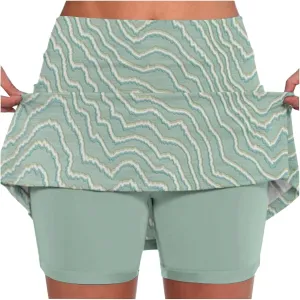 Athletic Skorts Fo Women Summer Tennis Elastic High Waisted Shorts Trendy Comfort Lightweight Gym Shorts with Pockets