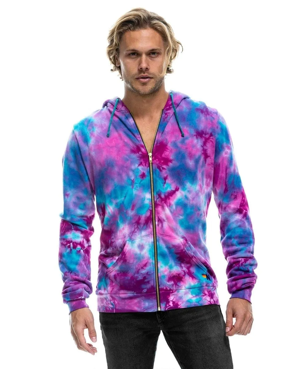 Aviator Nation Tie Dye Zip Hoodie