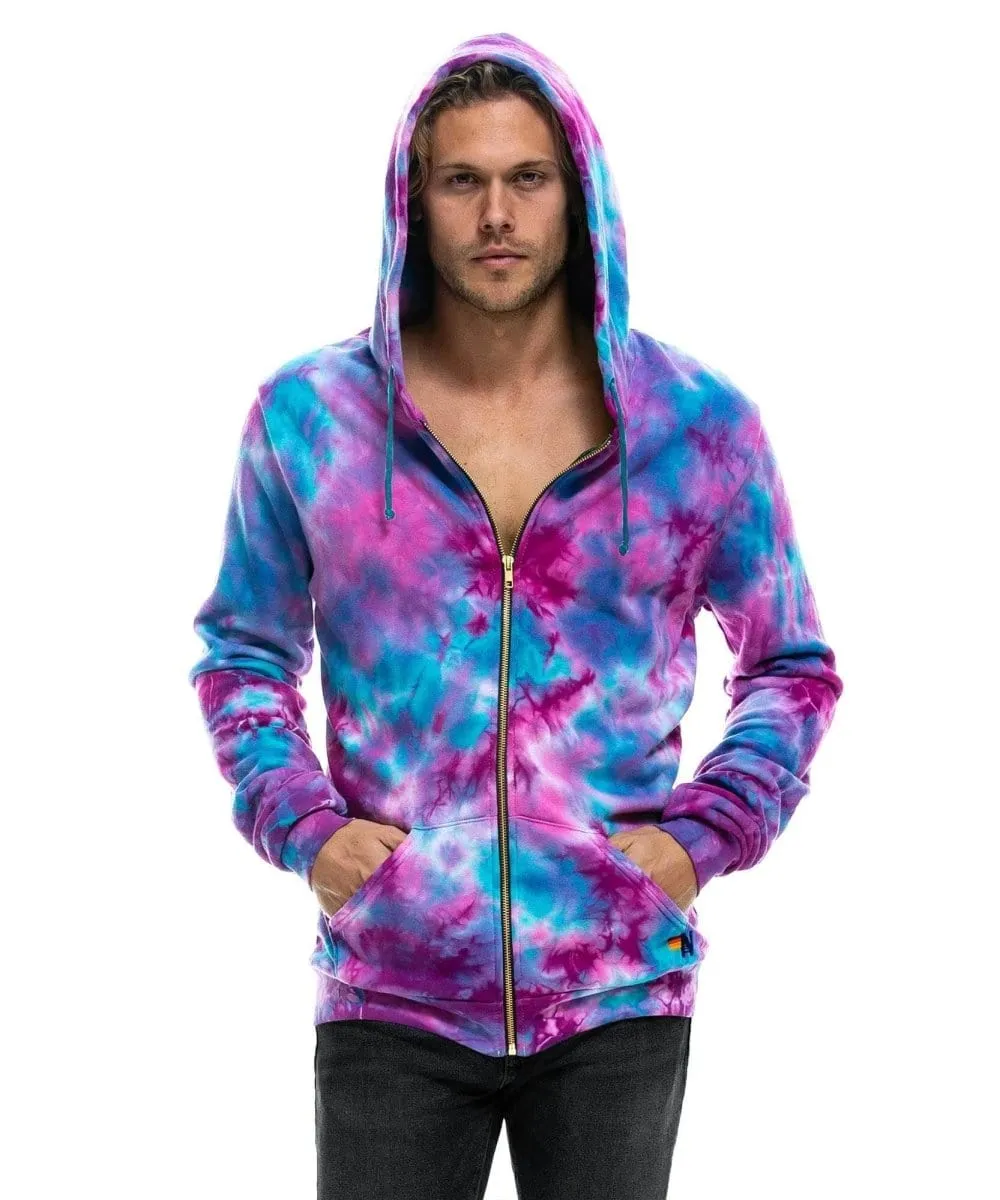 Aviator Nation Tie Dye Zip Hoodie