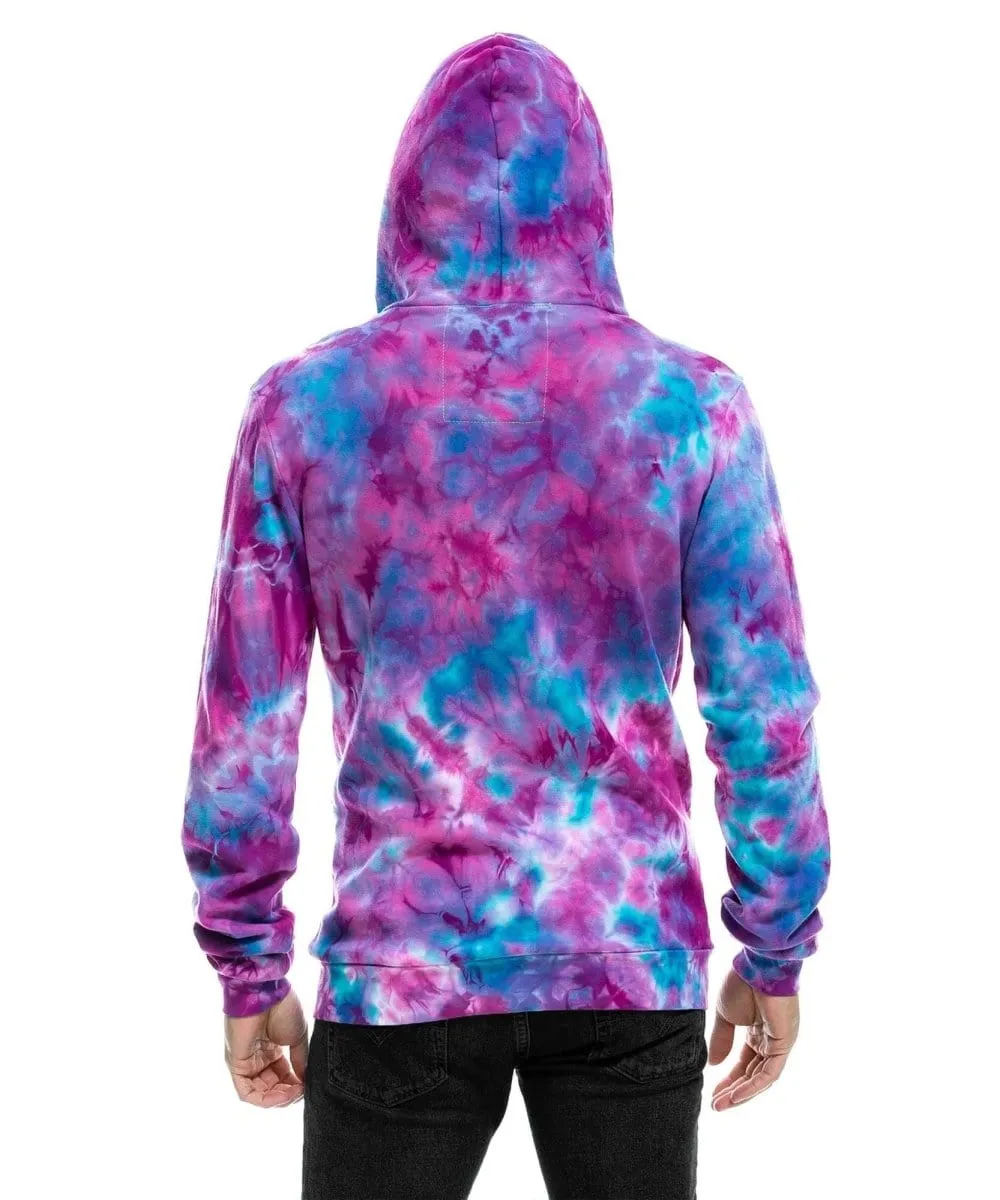 Aviator Nation Tie Dye Zip Hoodie