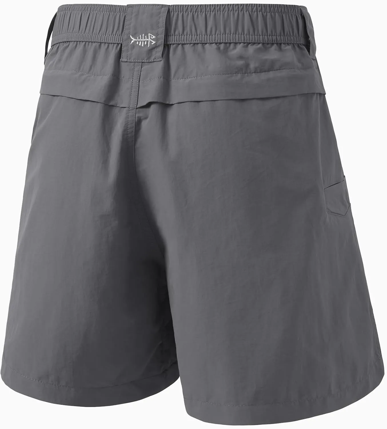BASSDASH Men's 6" Fishing Shorts UPF 50  Water Resistant Quick Dry Hiking Cargo Shorts with Multi Pocket