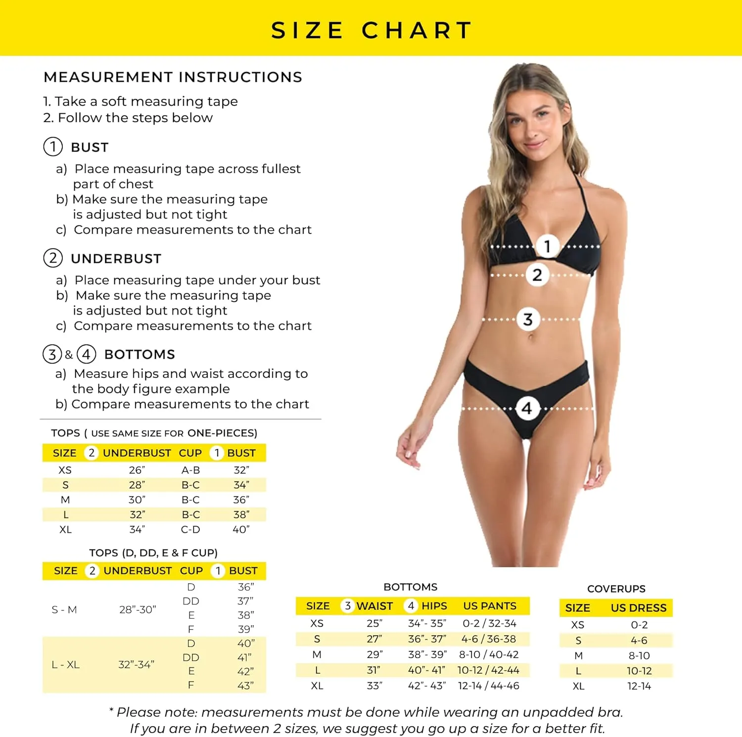 Body Glove Women's Kate Crop Bikini Top Swimsuit with Front Tie