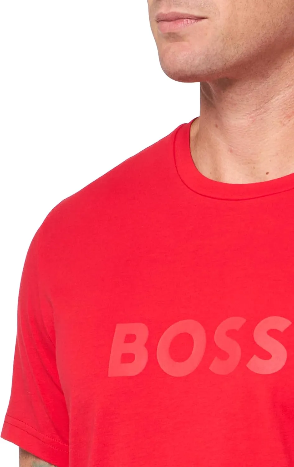BOSS Men's Big Logo Cotton T-Shirt