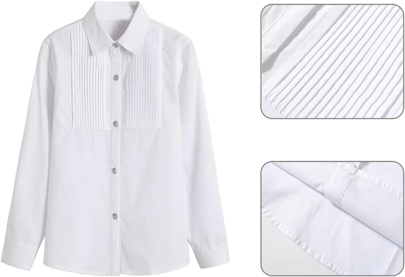Boys Suit for Kids Toddler Boy 4-Piece Wedding Tuxedo Suits Vest and Pants Set