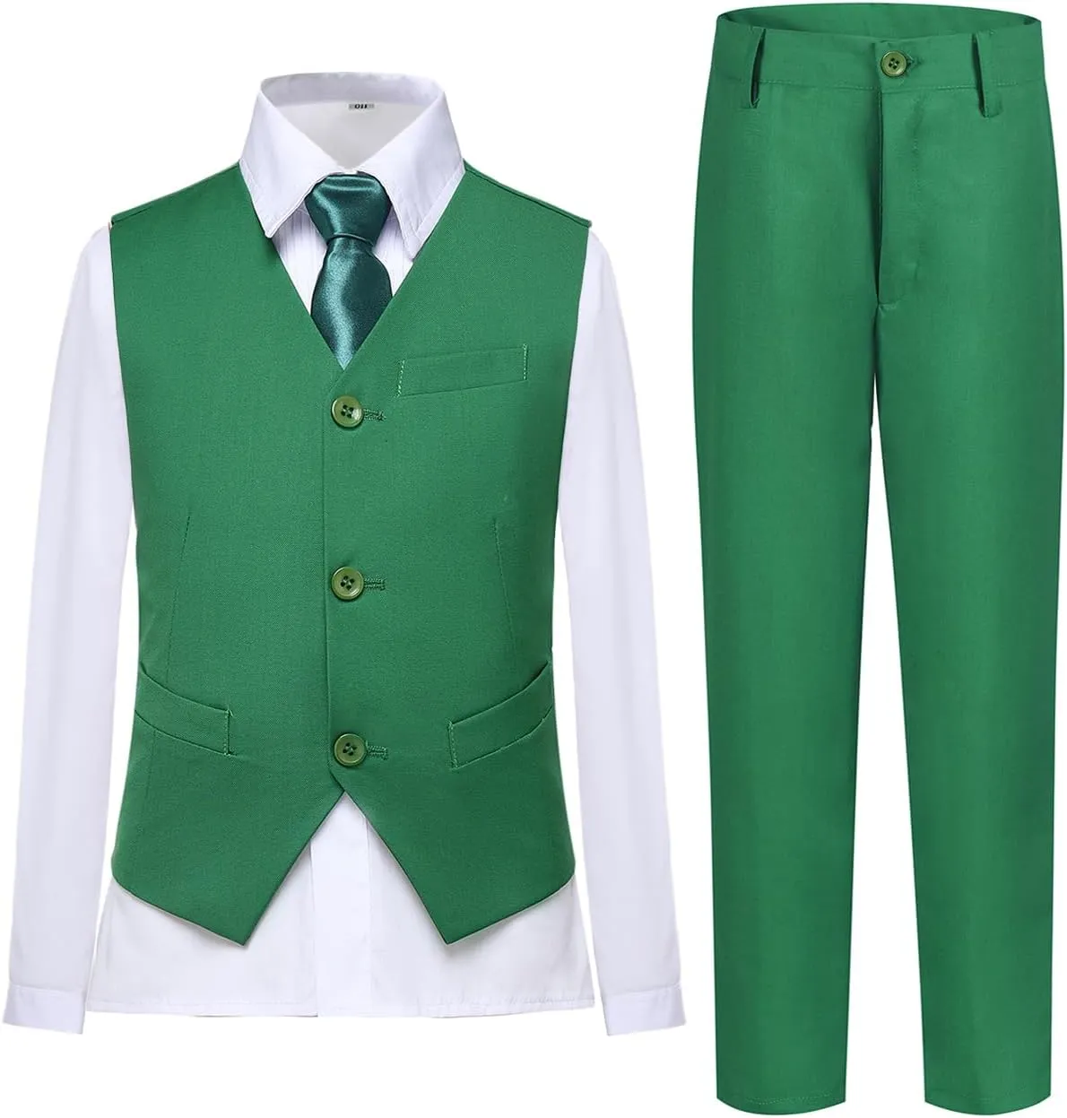 Boys Vest Set Formal Dress Suits Wedding Outfit Dresswear