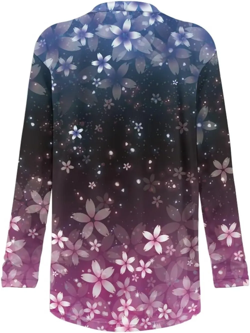 Cardigan Jacket for Women 2024 Casual Long Sleeve Open Front Cardigans with Pocket, S-2XL