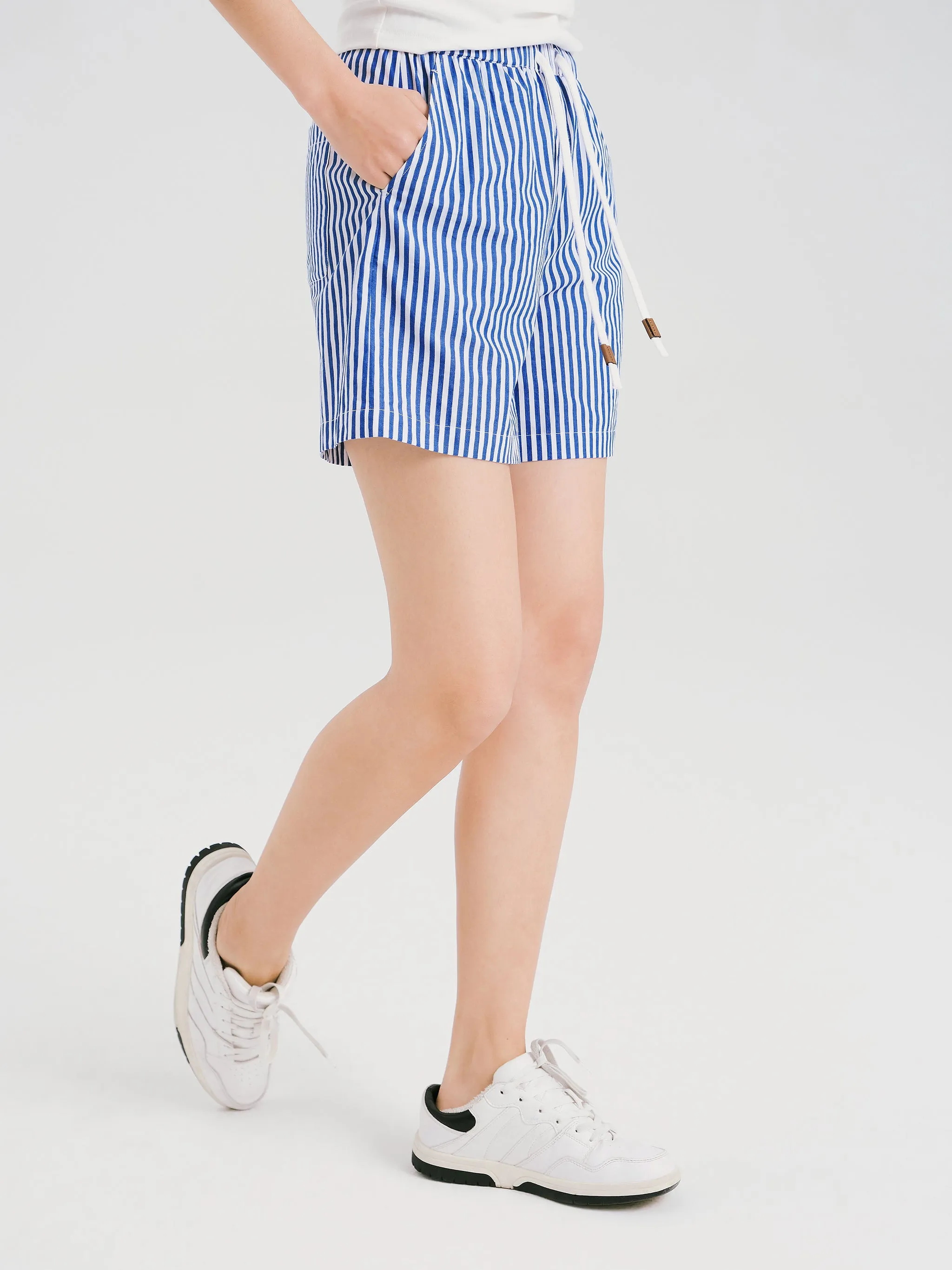 Casual Striped Shorts
