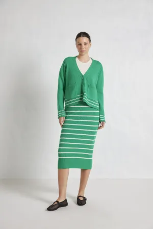 Charlotte Merino Cardi In Jade