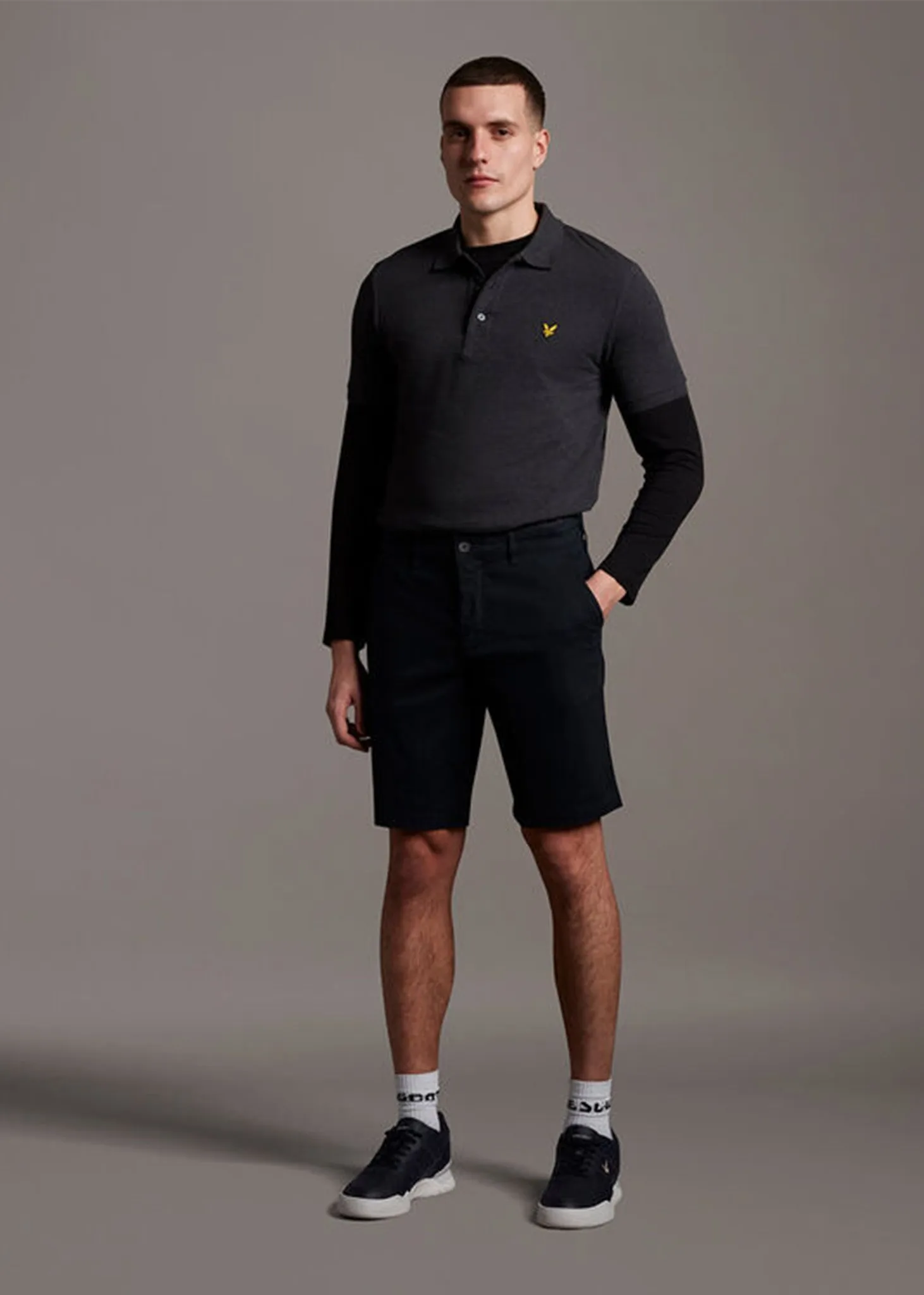 Chino-Shorts - Dunkelblau