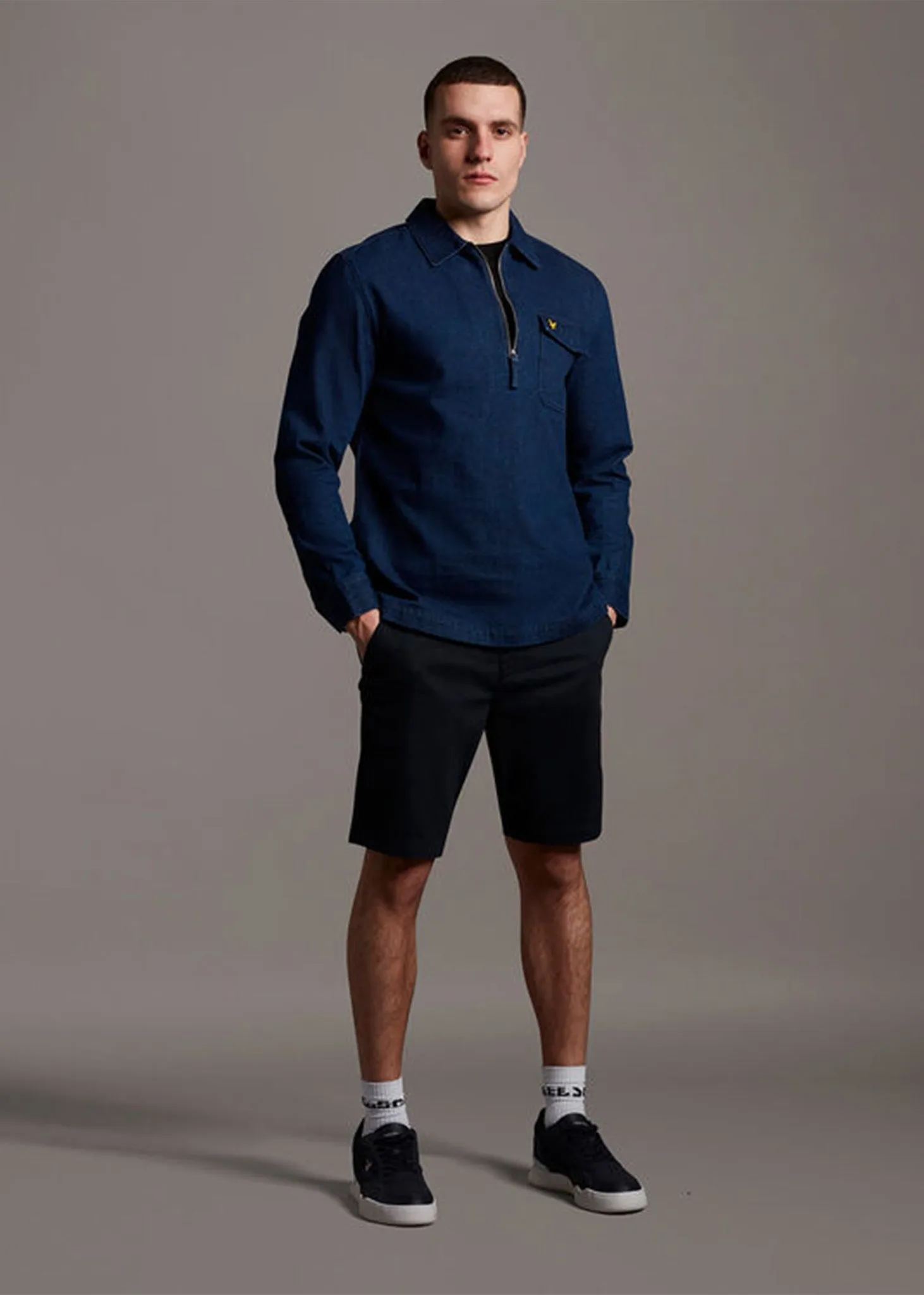 Chino-Shorts - Dunkelblau