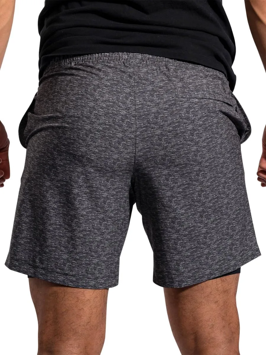 Chubbies 7 Sport Shorts  Mens Gym Shorts and Activewear, Anti-Chafing Compression Liner, Elastic Waistband, 3 Pockets