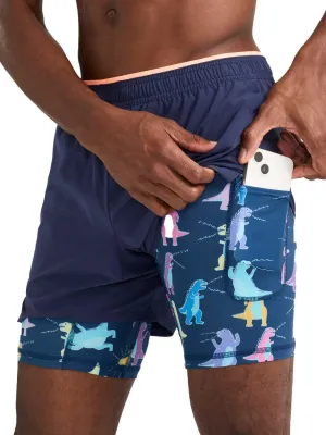 Chubbies Ultimate Training Shorts  Mens Gym Shorts and Activewear, Anti-Chafing Compression Liner, Elastic Waist, 5 Pockets