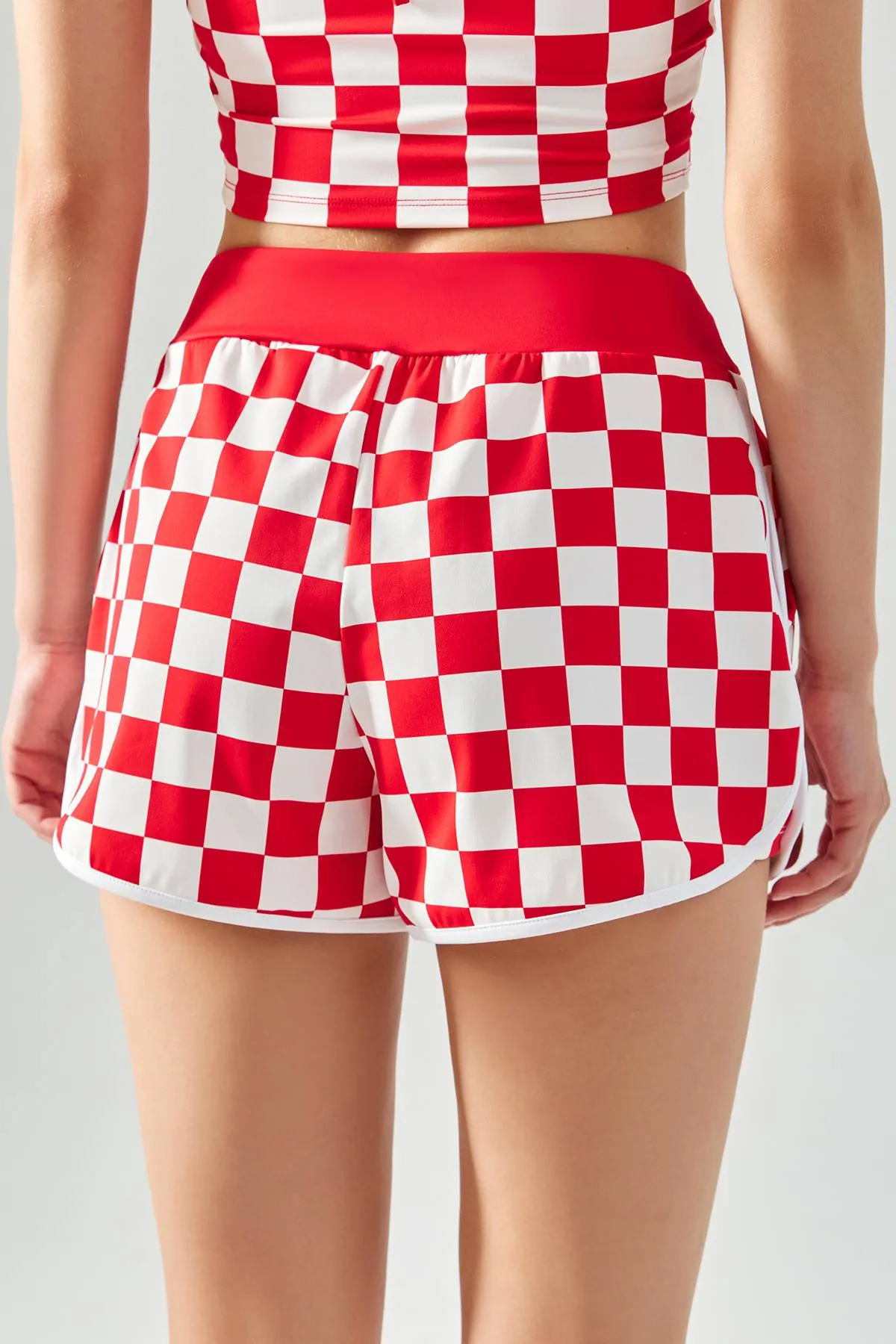 Classic Checkerboard Dolphin Shorts