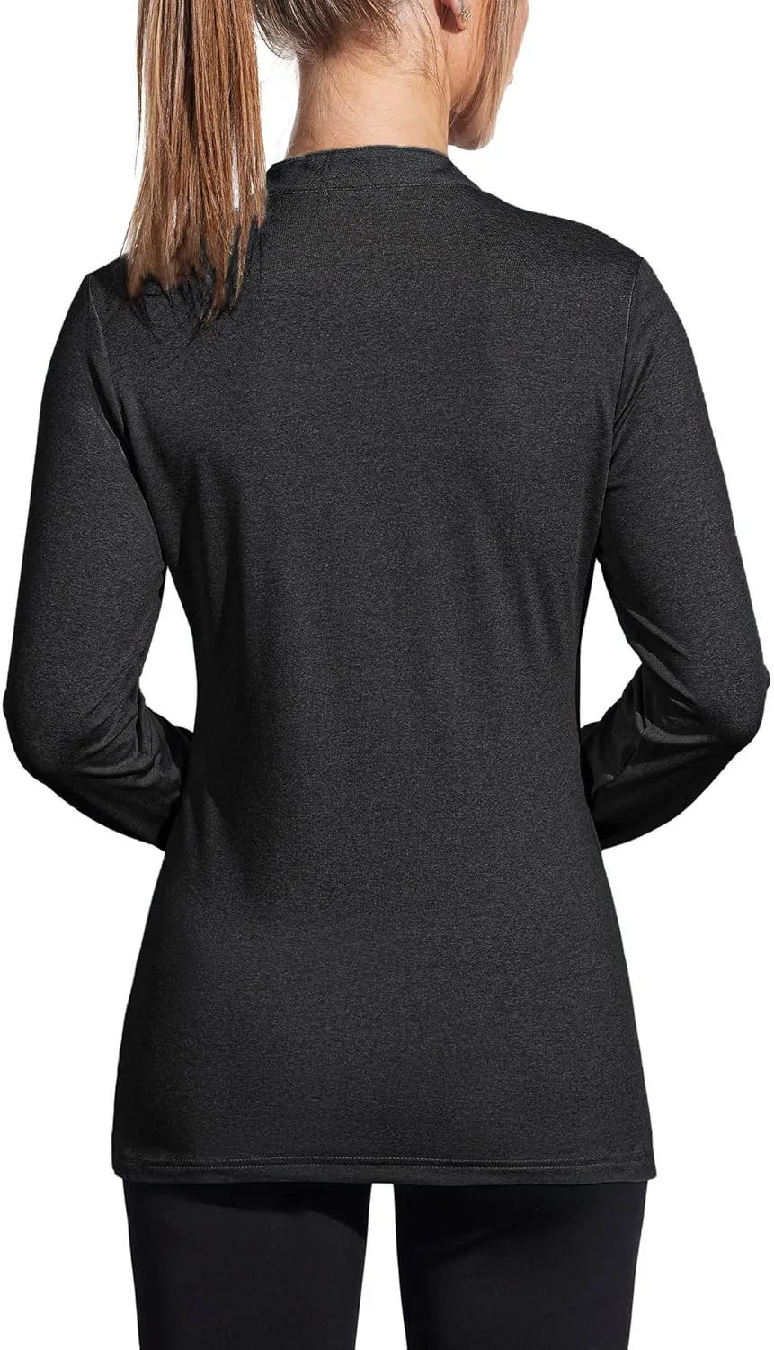 COOrun Workout Shirts for Women Long Sleeve Yoga Tops Casual Hiking Tee Shirt Athletic Breathable Top Quick Dry