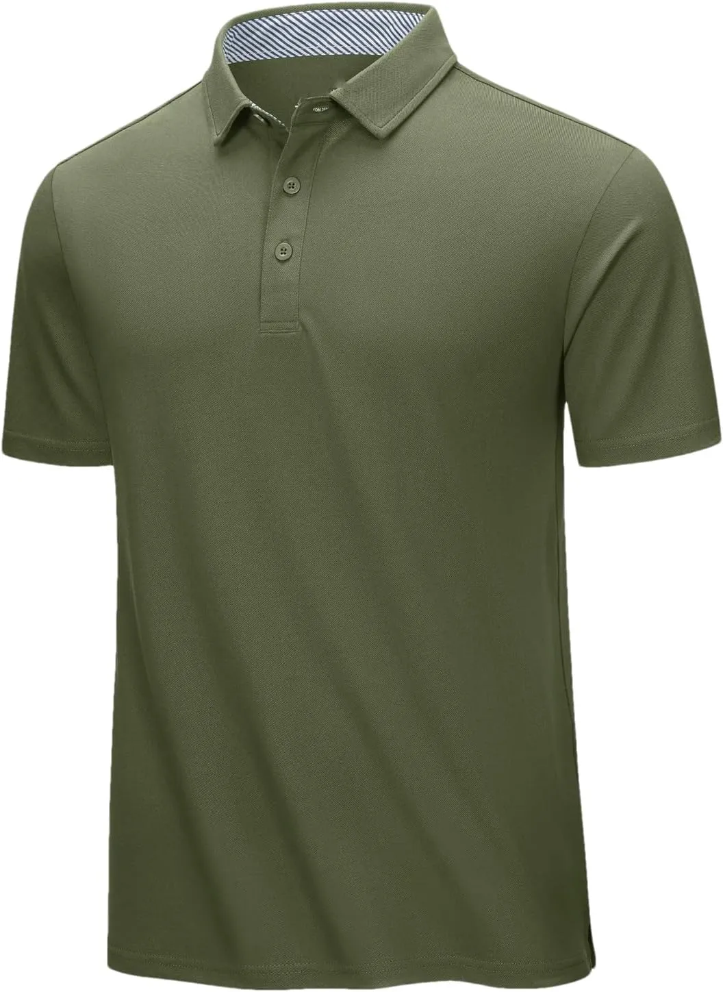 Dcvmvmn Mens Summer Cotton Blend Golf Polos Shirts Work T-Shirts Quick Dry Casual Short Sleeve Tops Tee