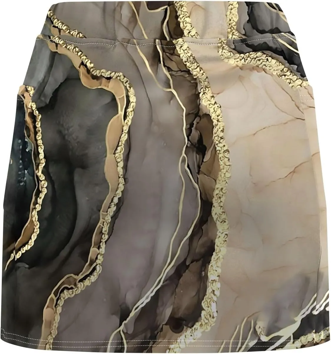 FlekmanArt Skirts for Women Skinny Sports Pants High Waist Biker Shorts Lightweight Workout Skorts Athletic Athletic Shorts
