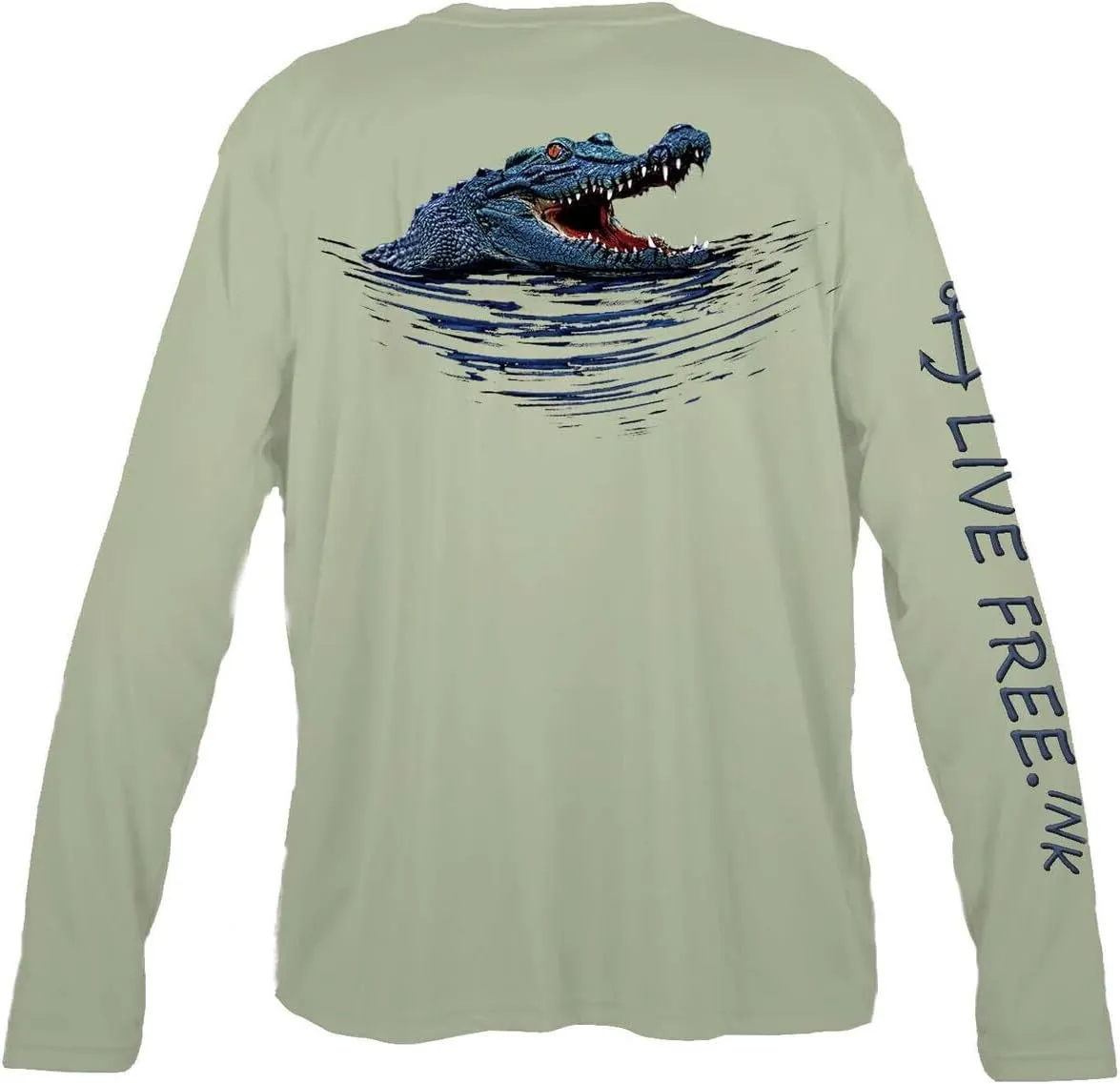 Florida Gator Men's Long-Sleeve Solar Performance Shirt