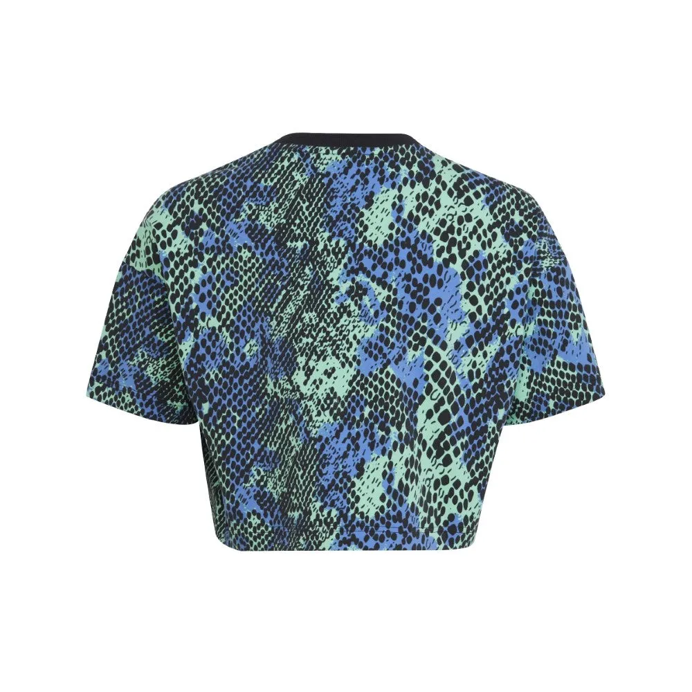Future Icons Allover Print Cotton T-shirts