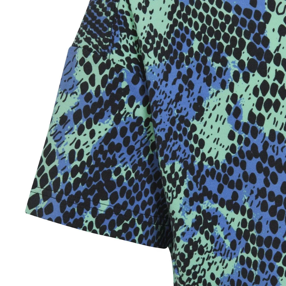Future Icons Allover Print Cotton T-shirts