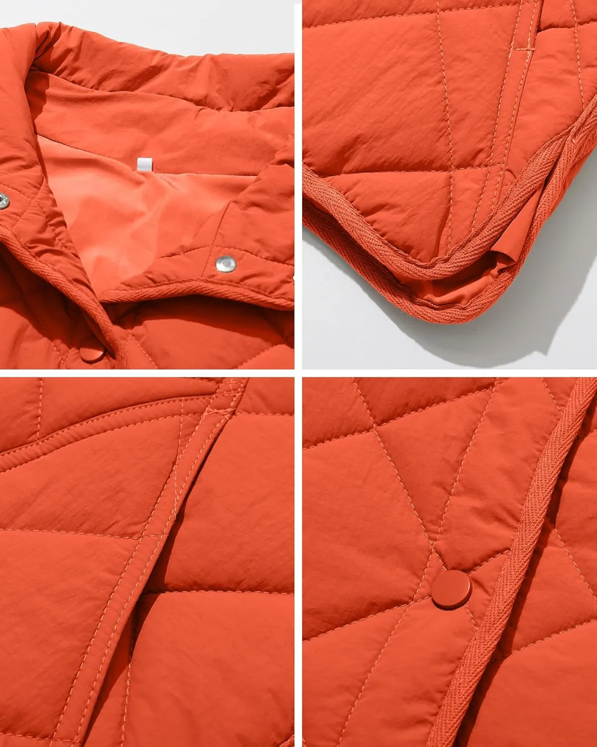 Gacaky Women's Puffer Vest Sleeveless Button Down Outerwear Warm Quilted Lightweight Down Winter Jackets Coats