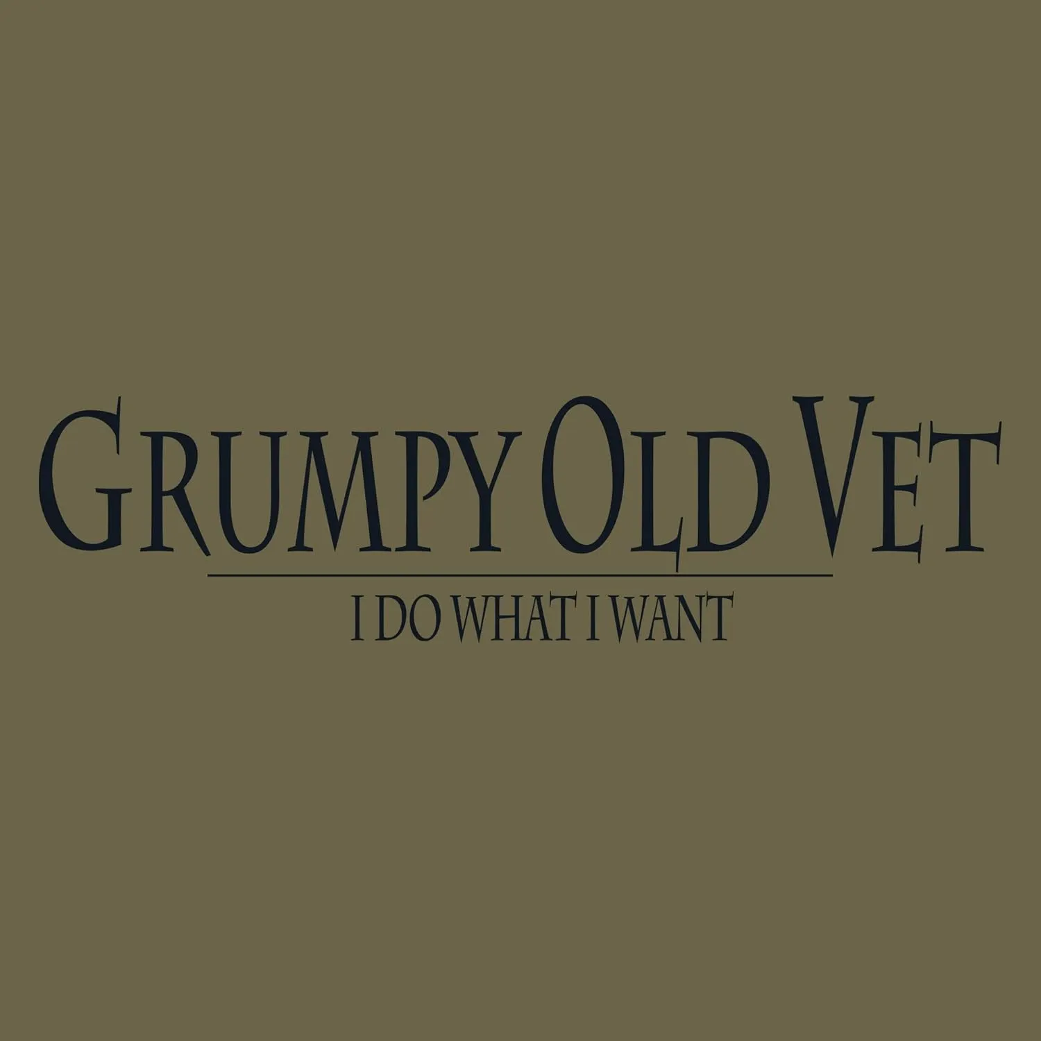Grunt Style Grumpy Old Vet Men's T-Shirt