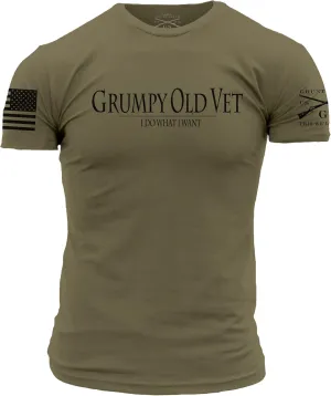 Grunt Style Grumpy Old Vet Men's T-Shirt