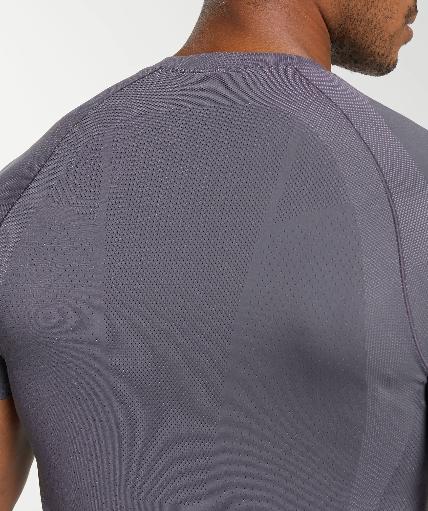 Gymshark Apex Seamless T-Shirt - Dark Grey/Light Grey