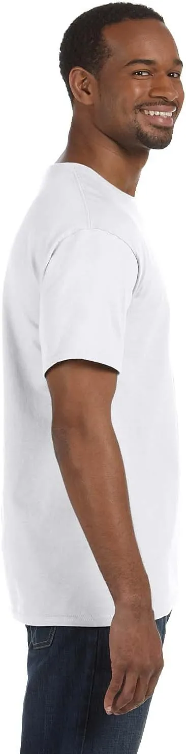 Hanes Men's Beefy-t T-Shirt, Classic Heavyweight Cotton Tee, 1 Or 2 Pack, Available in Tall Sizes