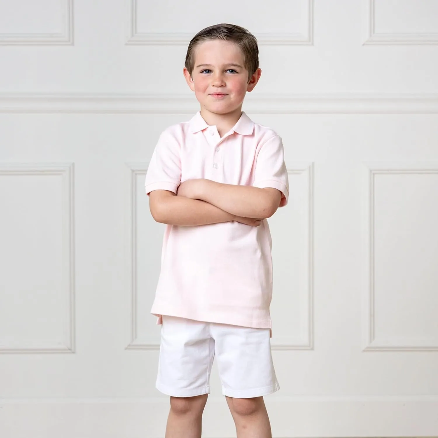 Hope & Henry Boys' Short Sleeve Polo Shirt