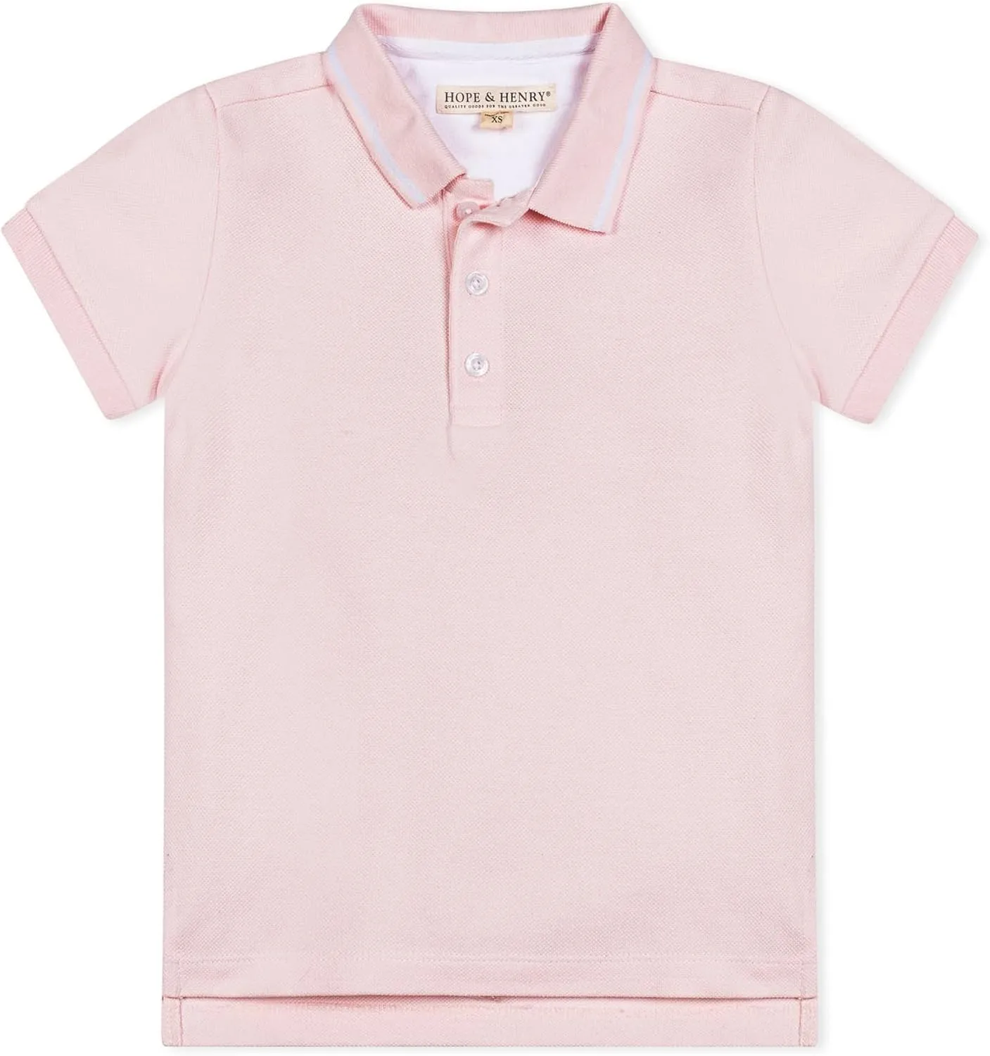 Hope & Henry Boys' Short Sleeve Polo Shirt