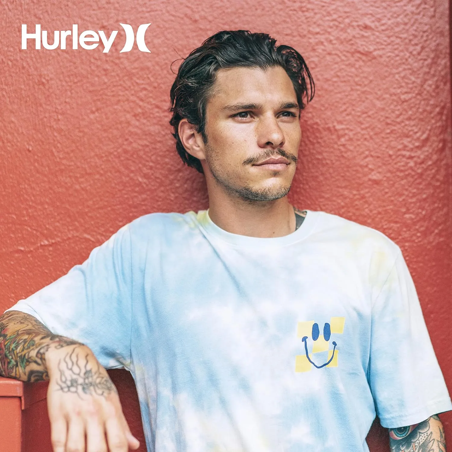 Hurley Men's One and Only Logo T-Shirt