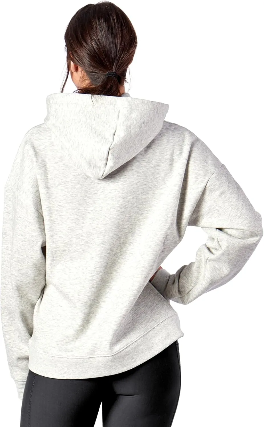 KADI Women's Hoodie, Oversized Fleece Long Sleeve Basic Pullover Sweatshirt with Zipper Pockets