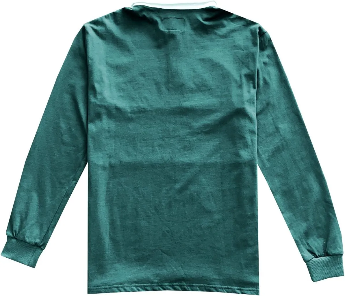 Kings Of NY Classic Mens Long Sleeve Sports Polo Rugby Shirt