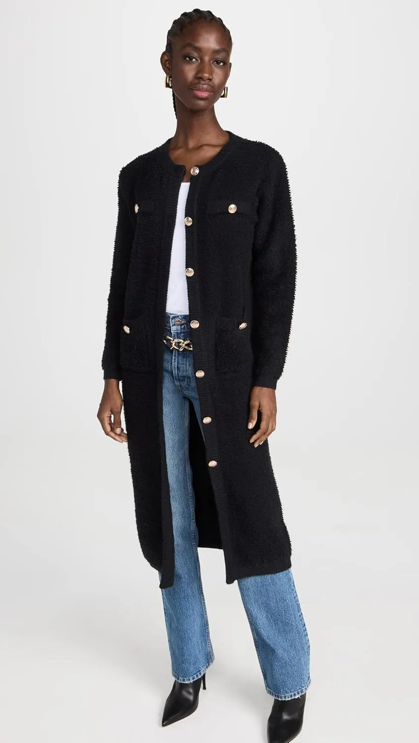 Line & Dot Women's Ivy Boucle Cardigan