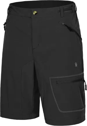 Little Donkey Andy Men's Lightweight Quick Dry Hiking Shorts Breathable Outdoor Cargo Shorts for Fishing Travel Casual