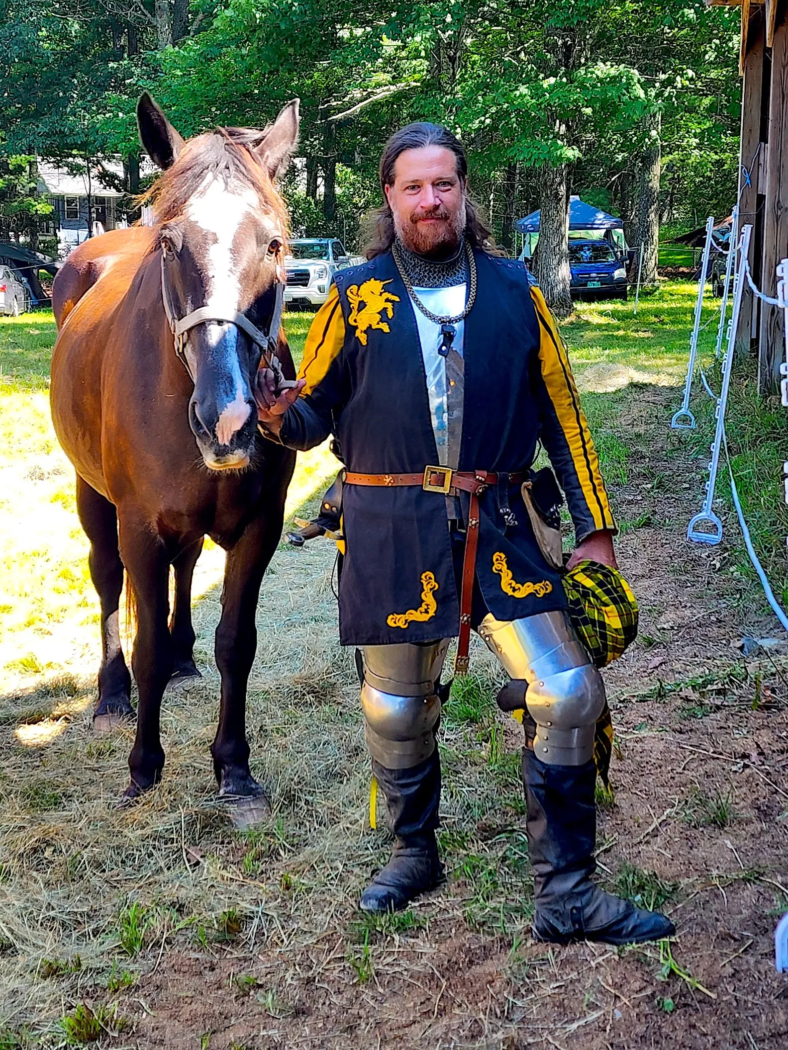 Long Vest - Heraldic with hood, sleeves, or mantle options