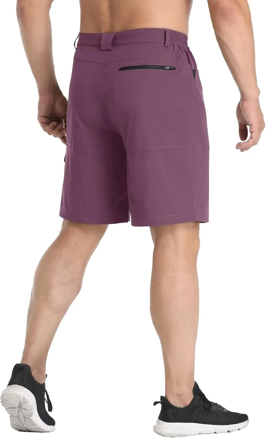 MAGCOMSEN Men's Hiking Cargo Shorts 9" Quick Dry Lightweight Summer Casual Shorts for Men Work Golf Outdoor 5 Pockets