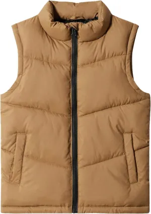 Meikulo Boys Zip Up Puffer Vest Kids Stand Collar Quilted Gilet Sleeveless Jackets Outwear with Pockets