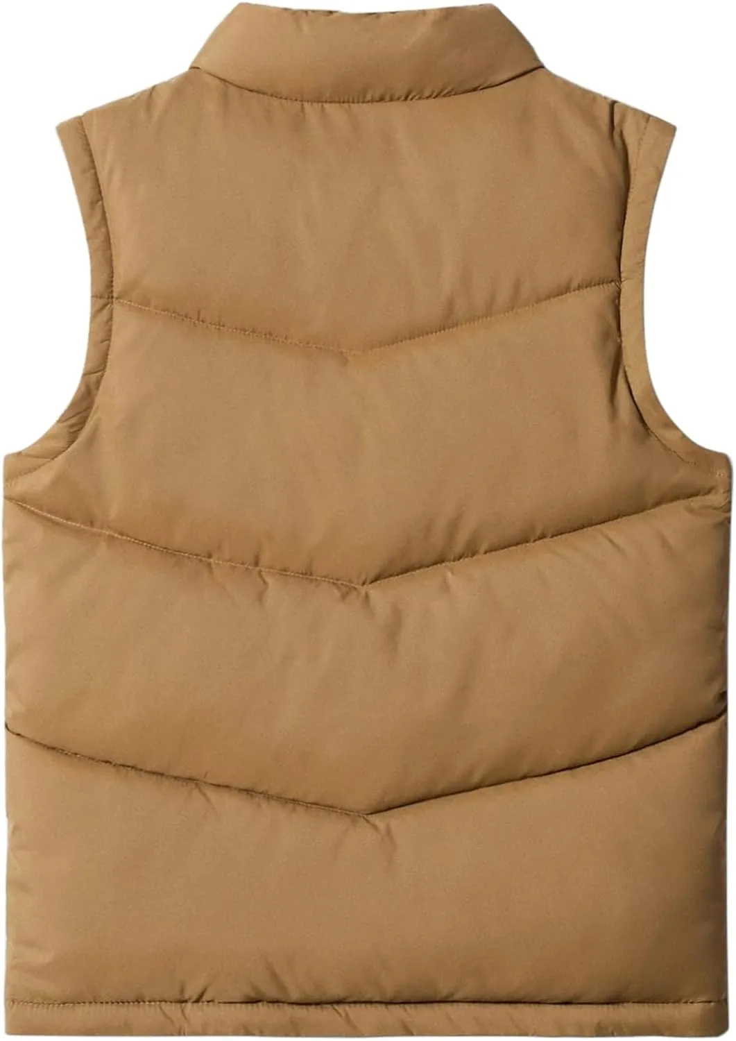Meikulo Boys Zip Up Puffer Vest Kids Stand Collar Quilted Gilet Sleeveless Jackets Outwear with Pockets