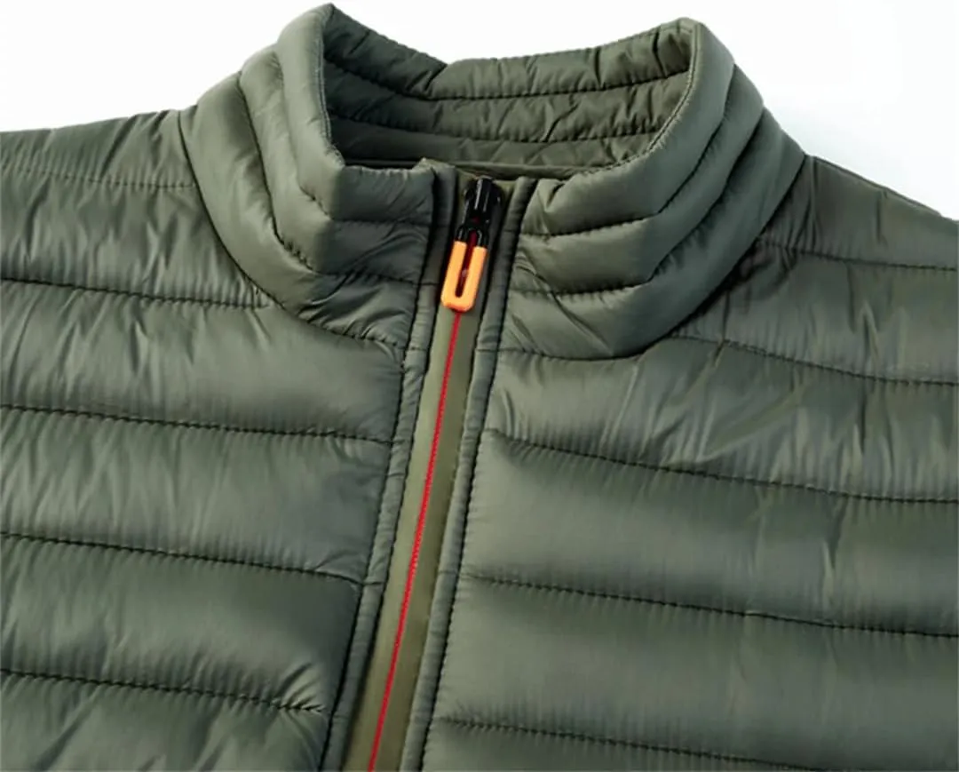 Men's Vest Jackets Sleeveless Vest Autumn Mens Warm Vest Homme Winter Padded Cotton Waistcoat