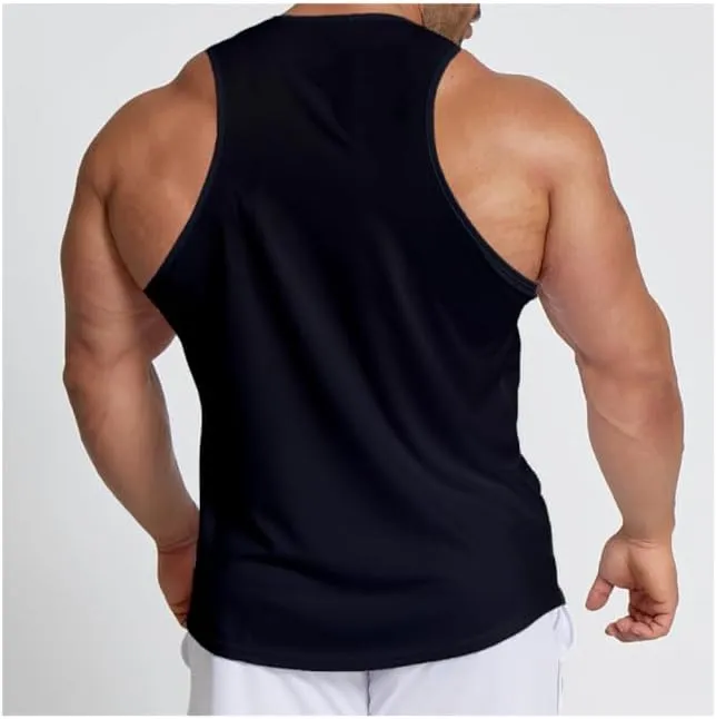 Men's Workout Trainning Tank Tops Slim Fit Muscle T Shirt Quick Dry Runnning Top Athletic Gym Tee