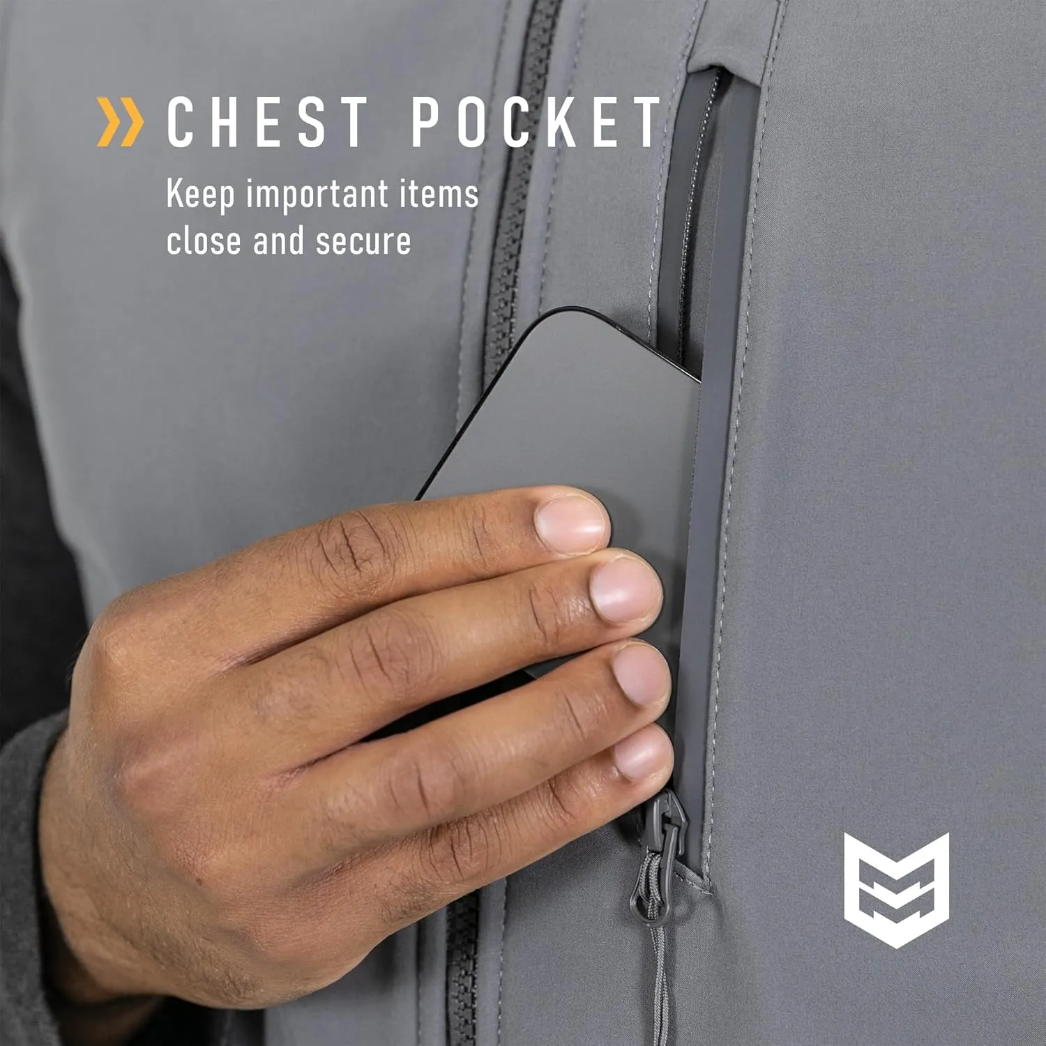 MISSION MADE Soft Shell Vest for Men